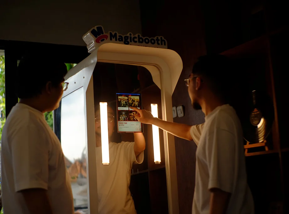 Magicbooth unit