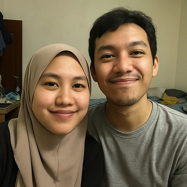 Example 1: Ubah Selfie Jadi Ilustrasi 3D (Before)